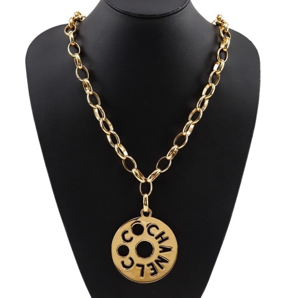 Chanel - Gold Metal necklace - Picture 1 of 10
